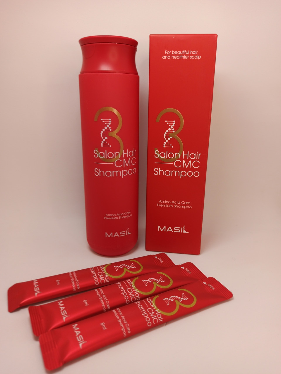 

Шампунь с аминокислотами для волос MASIL Salon Hair Cmc Shampoo,300 мл