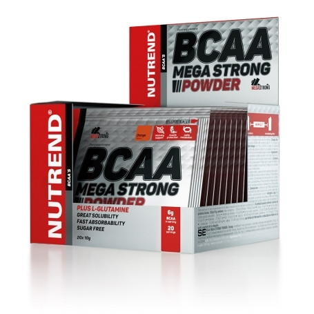 

Комплекс аминокислот Nutrend BCAA Mega Strong Powder 500 грамм Грейпфрут, 20*10 грамм