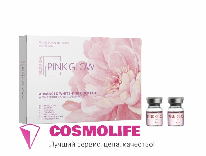 

Биоревитализант Mesoheal Pink Glow (Мезохил) (1х5ml)