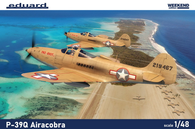 

Пластикова модель 1/48 Eduard 8470 британський винищувач P-39Q Airacobra