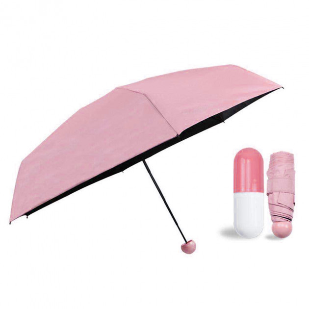 

Мини-зонт в капсуле Capsule Umbrella mini pink SKL11-261356, Розовый