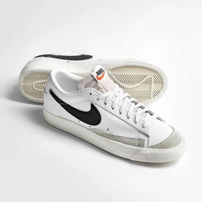 Мужские кроссовки Nike Blazer 77 Low Vintage White | Кеды Найк Блейзер Лоу 77 Винтаж Белые