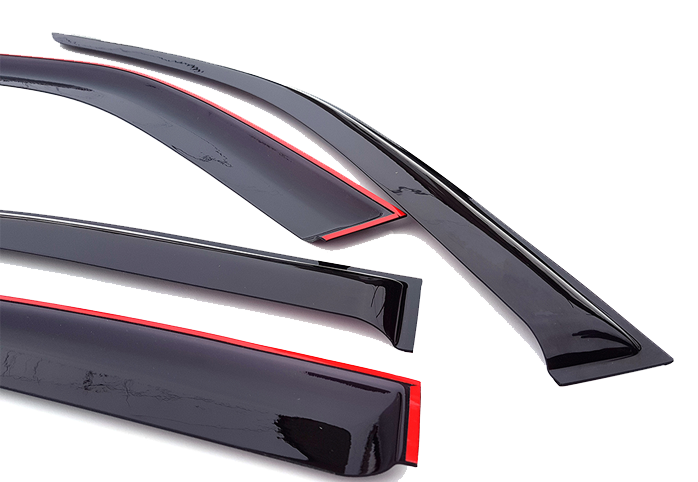 

Ветровики Subaru Justy 5d 2007-2011 Cobra Tuning Дефлекторы окон