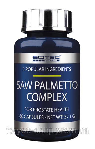 

Scitec Nutrition Saw Palmetto Complex 60 капсул (30 порций)