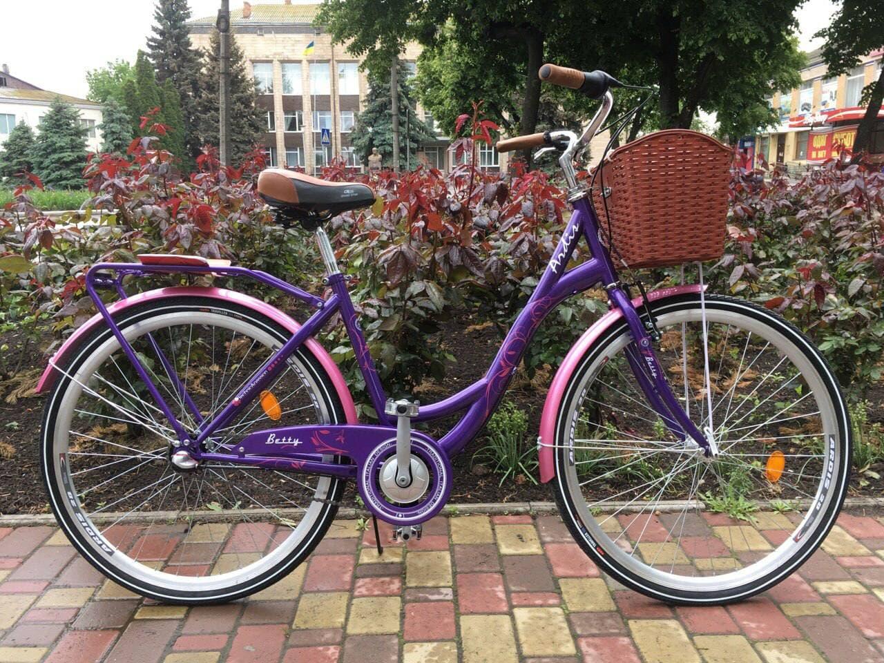 

Велосипед Ardis New Betty 26" 17" Фиолетовый, планетарна PH, 3 скорости