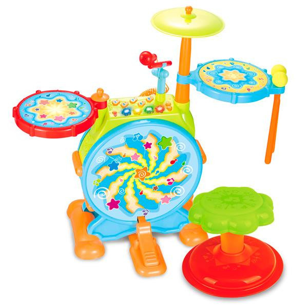 

Игрушка Hola Toys Барабанная установка (666)