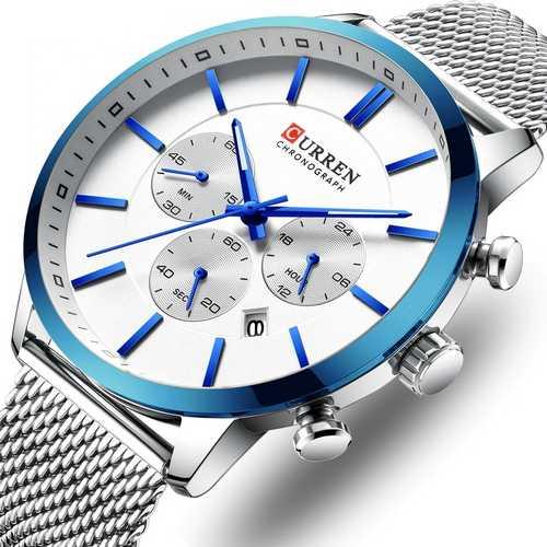 

Curren 8340 Silver-Blue