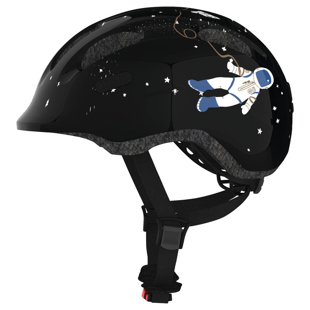

Велосипедний дитячий шолом ABUS SMILEY 2.0 S Black Space (725722), Черный