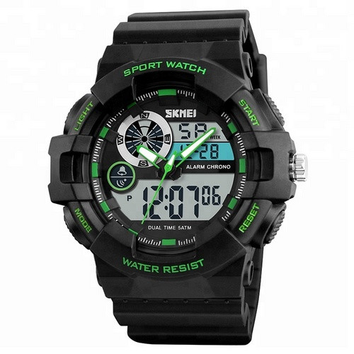 

Skmei 1312 Black-Green