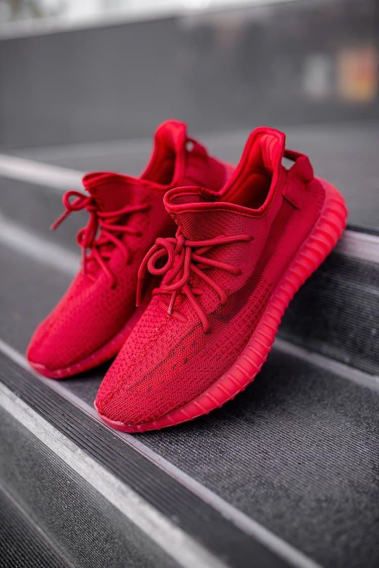 

Мужские кроссовки Adidas Yeezy Boost 350 v2 Red / Адидас Изи Буст 350 в2 Красные 41, Красный