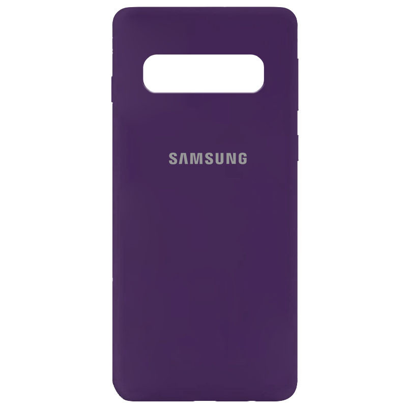 

Чехол Silicone Cover My Color Full Protective (A) для Samsung Galaxy S10 Фиолетовый / Purple