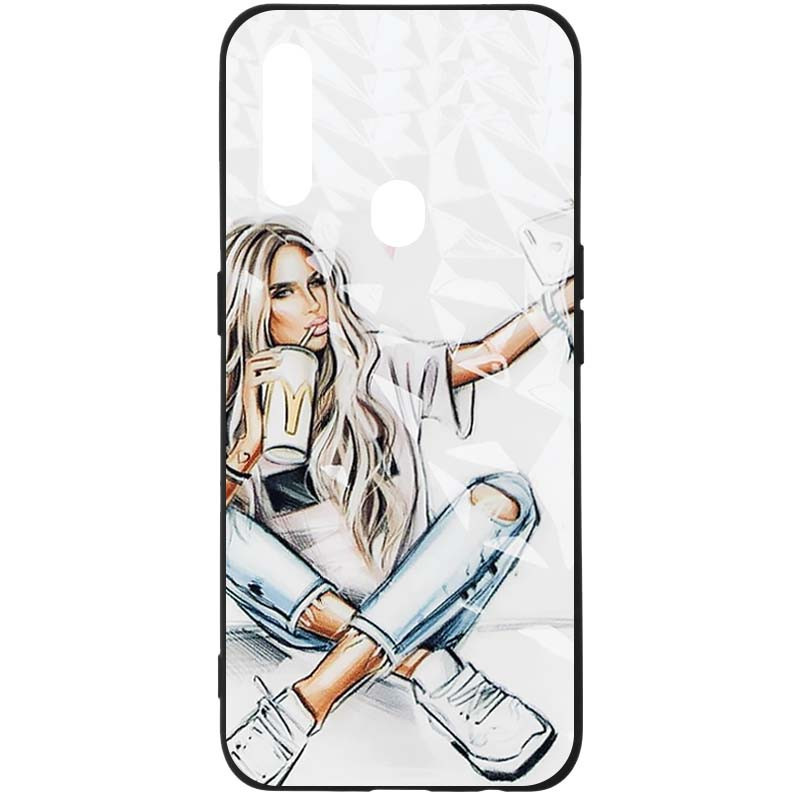 

TPU+PC чехол Prisma Ladies для Oppo A31 Selfie