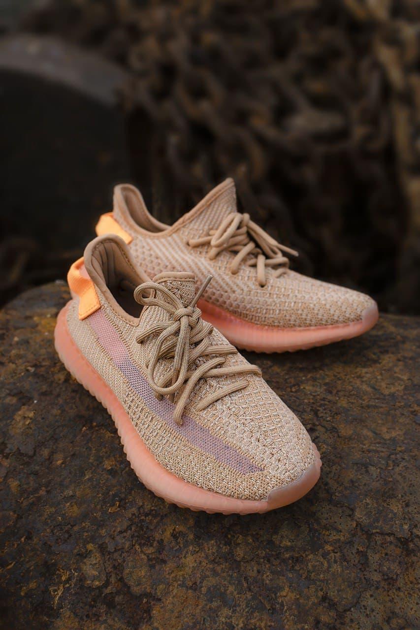 

Мужские кроссовки Adidas Yeezy Boost 350 v2 Clay / Адидас Изи Буст 350 в2 Песочные 42, Песочный