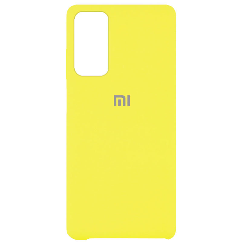 

Чехол Silicone Cover (AAA) для Xiaomi Mi 10T / Mi 10T Pro Желтый / Bright Yellow