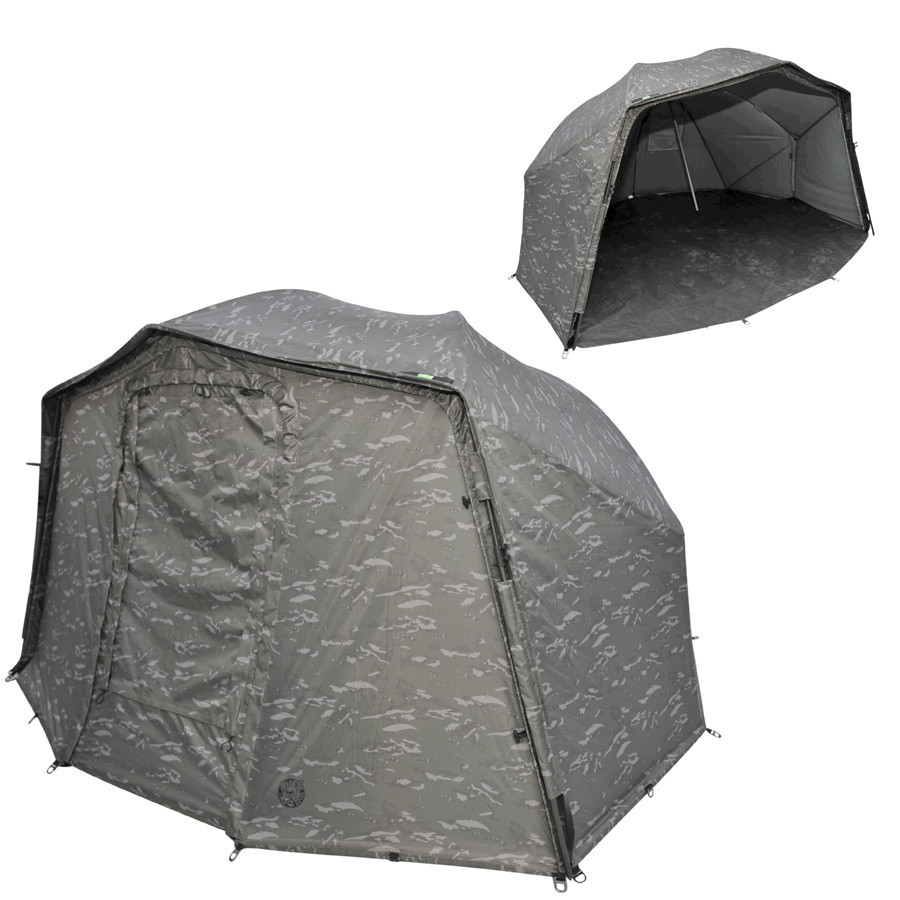 

Шелтер палатка полуавтомат DAM MADCAT Camofish Brolly 290x230x150 см