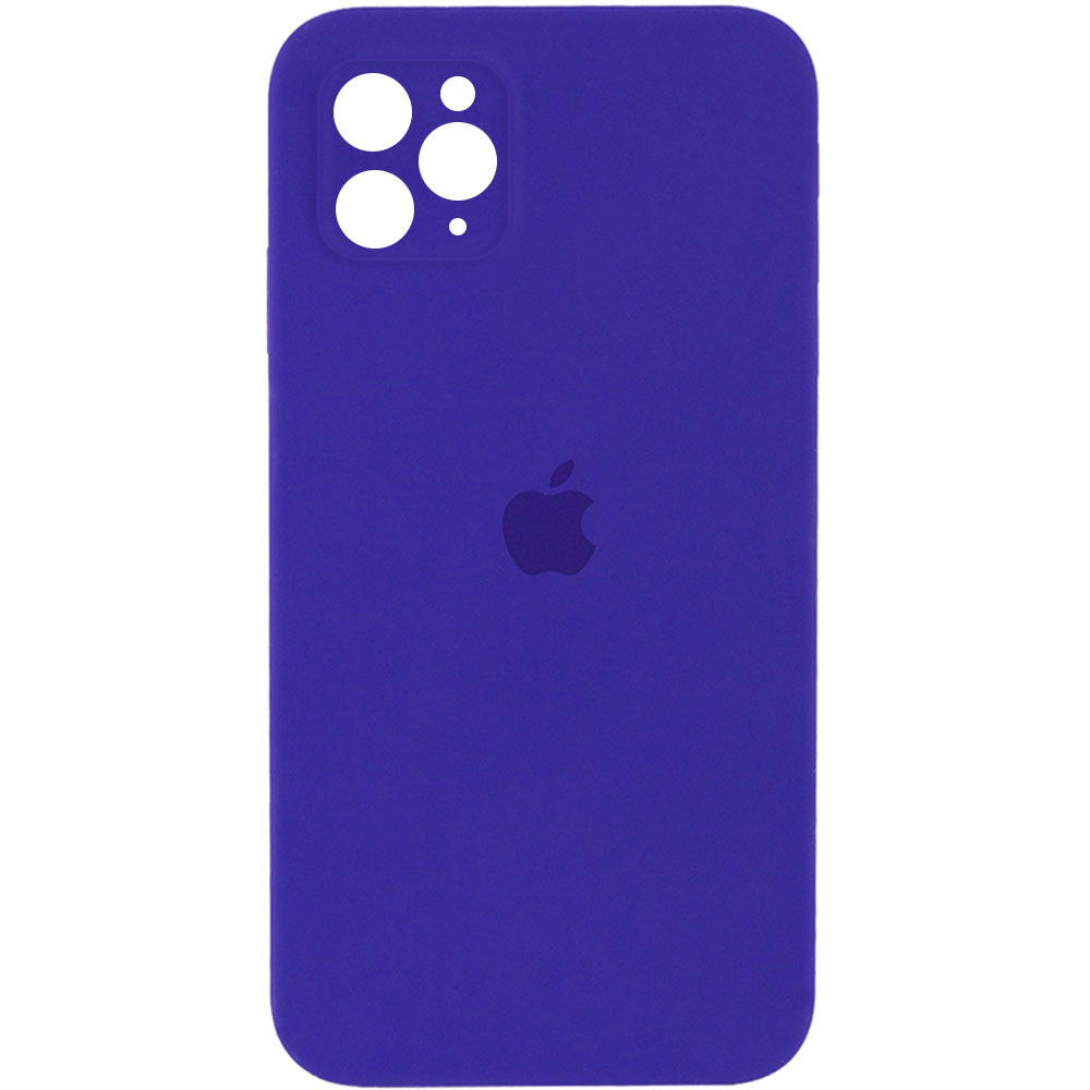 

Чехол Silicone Case Square Full Camera Protective (AA) для Apple iPhone 11 Pro (5.8") Фиолетовый / Ultra Violet