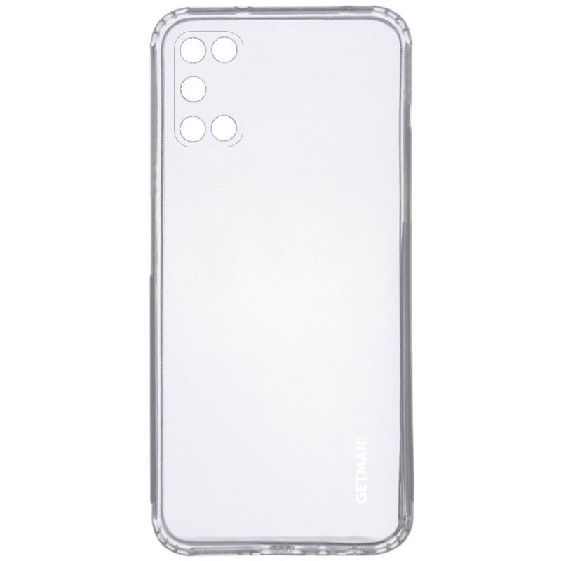 

TPU чехол GETMAN Clear 1,0 mm для Oppo A52 / A72 / A92, Бесцветный (прозрачный)