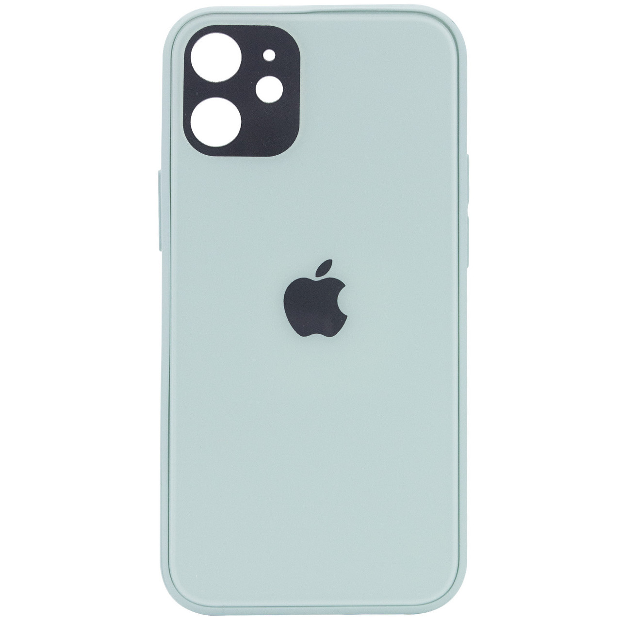 

TPU+Glass чехол GLOSSY Logo Full camera для Apple iPhone 12 mini (5.4") Мятный