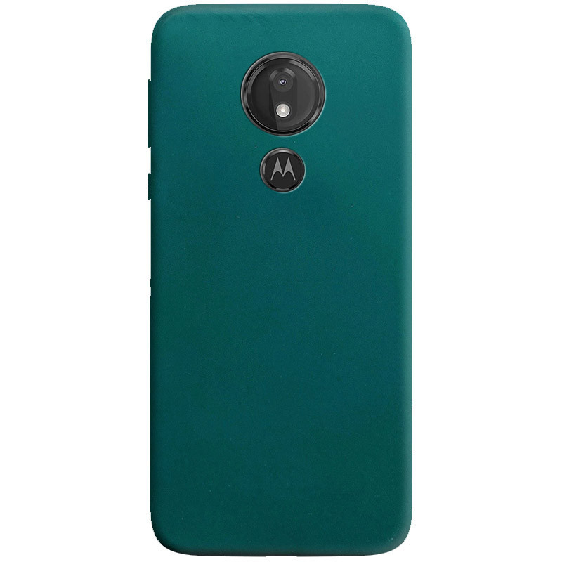 

Силиконовый чехол Candy для Motorola Moto G7 Play Зеленый / Forest green