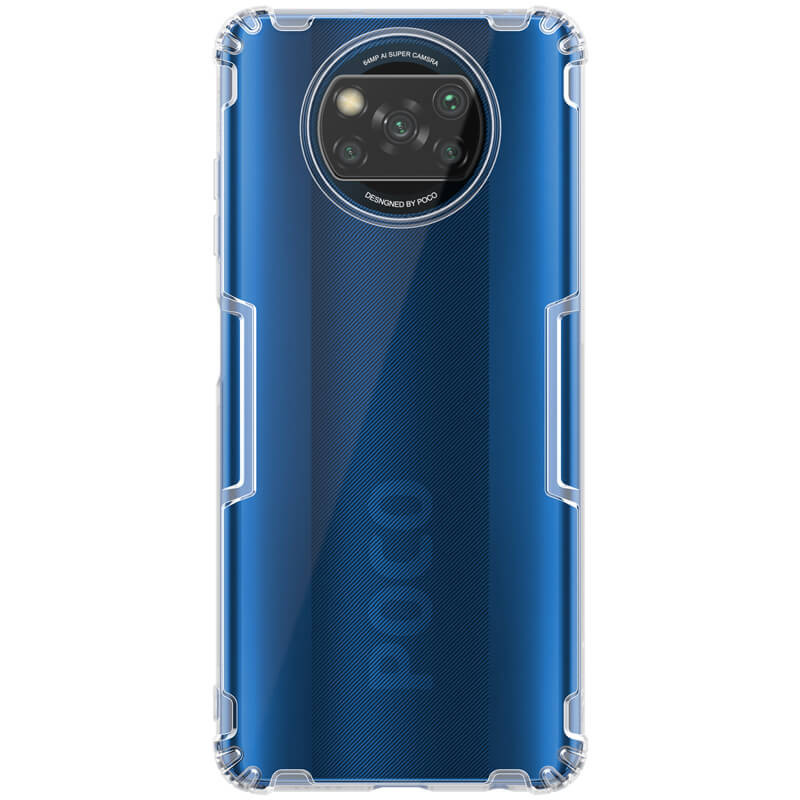 

TPU чехол Nillkin Nature Series для Xiaomi Poco X3 NFC / Poco X3 Pro, Бесцветный (прозрачный)