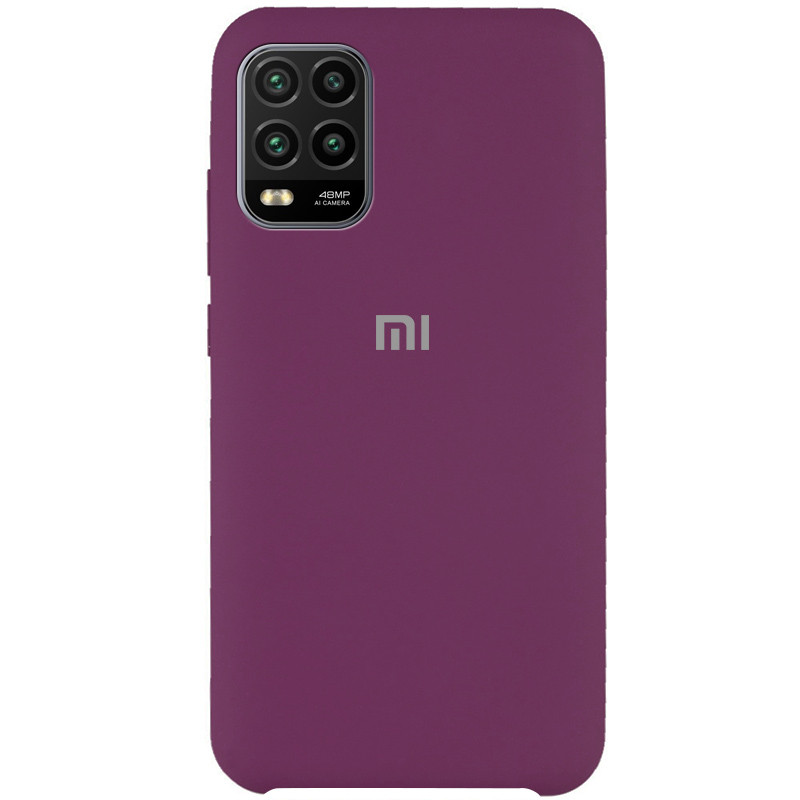 

Чехол Silicone Cover (AAA) для Xiaomi Mi 10 Lite Фиолетовый / Grape