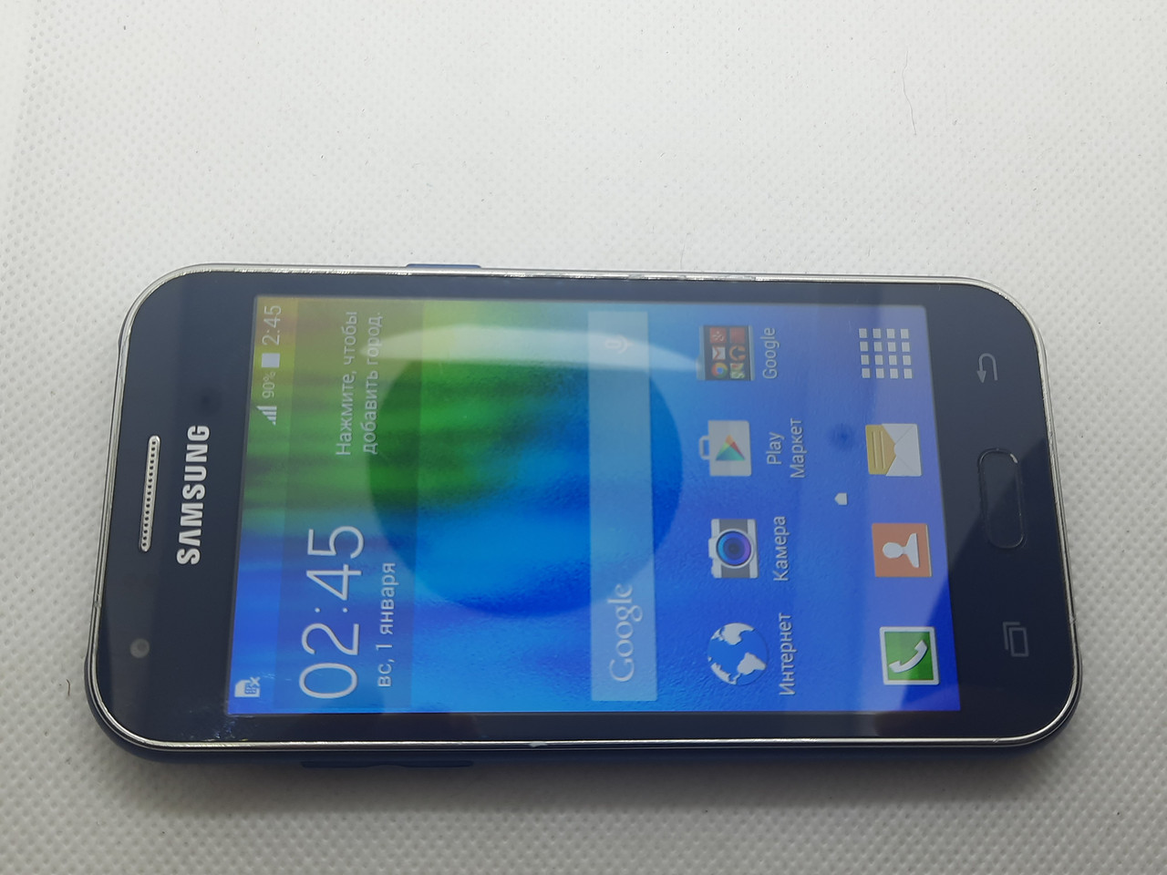 

Samsung Galaxy J1 2016 SM-J100 1 sim Blue #1600ВР, Темно-синий