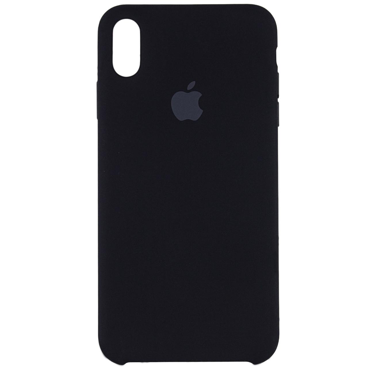 

Чехол Silicone case (AAA) для Apple iPhone XS Max (6.5") Черный / Black