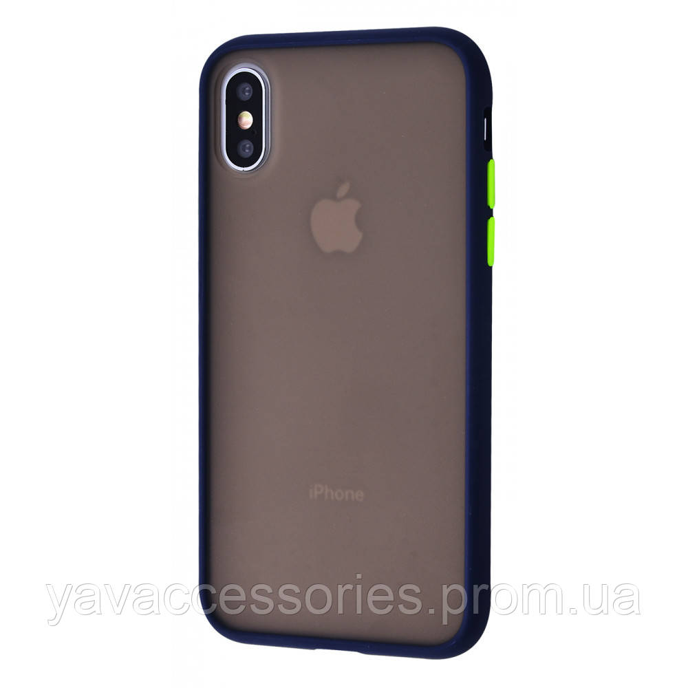 

Shadow Matte Case (PC+TPU) iPhone Xs Max dark_blue