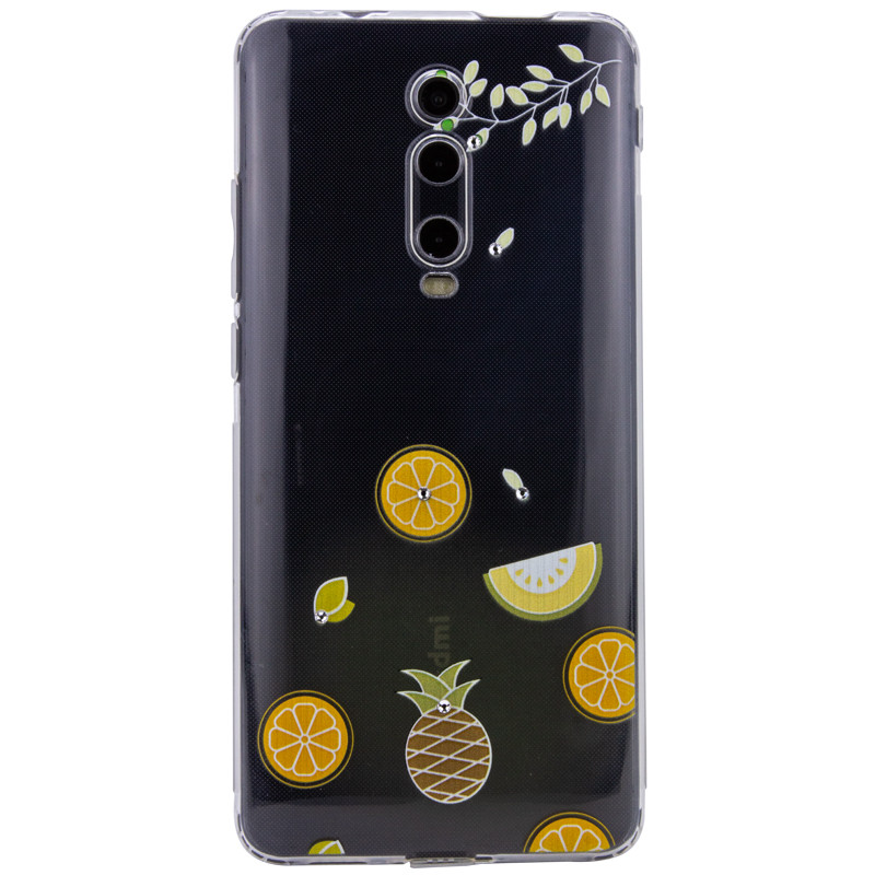 

TPU чехол Luxury Diamond full protective для Xiaomi Redmi K20 / K20 Pro / Mi9T / Mi9T Pro Желтый / Тропические фрукты