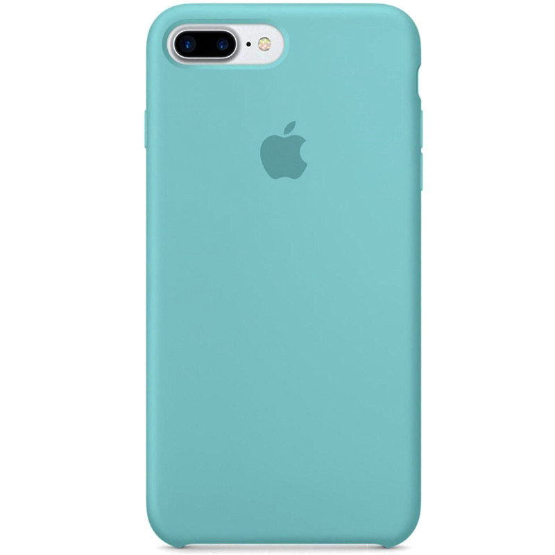 

Чехол Silicone case (AAA) для Apple iPhone 7 plus / 8 plus (5.5") Бирюзовый / Marine Green