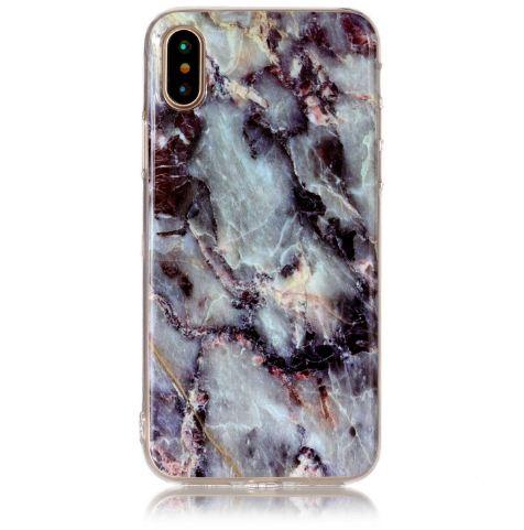 

TPU чехол OMEVE Stone для Apple iPhone X (5.8") / XS (5.8"), Мрамор дамасский