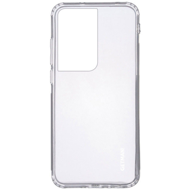 

TPU чехол GETMAN Clear 1,0 mm для Samsung Galaxy S21 Ultra