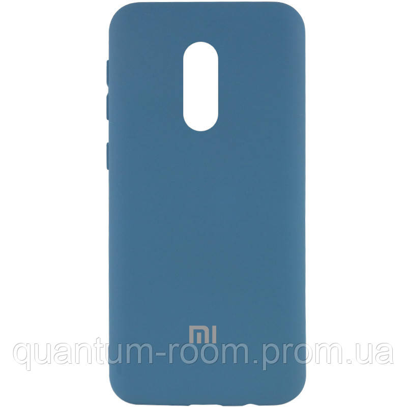 

Чехол Silicone Cover для Xiaomi Redmi Note 4X / Note 4 (Snapdragon) (Синий / Navy blue), Темно-синий