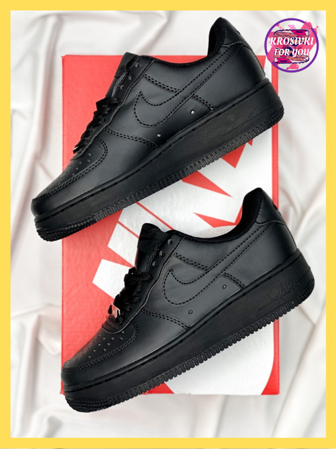 

Кроссовки Nike Air Force 1 Black (Черный)