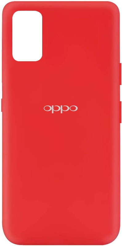 

Чехол Silicone Cover My Color Full Protective (A) для Oppo A52 / A72 / A92, Красный / red