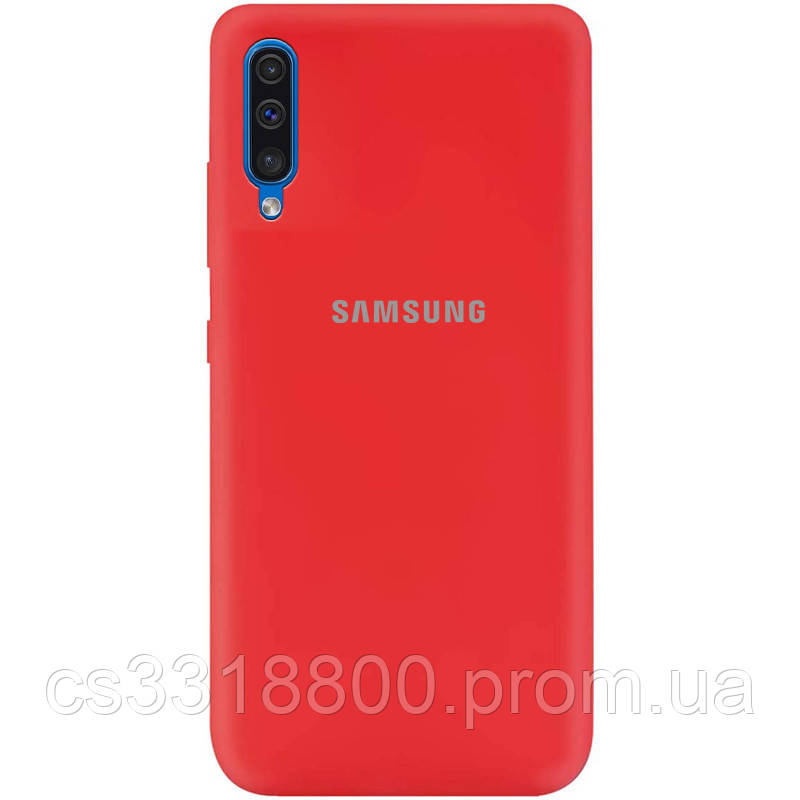 

Чехол Silicone Cover My Color Full Protective (A) для Samsung Galaxy A50 (A505F) / A50s / A30s, Красный / red