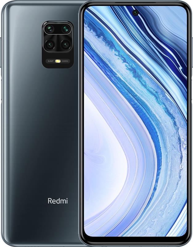 

Xiaomi Redmi Note 9 Pro 6/64GB Dual Sim Interstellar Grey, Серый