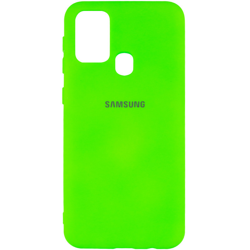 

Чехол Silicone Cover My Color Full Protective (A) для Samsung Galaxy M31 Салатовый / Neon green