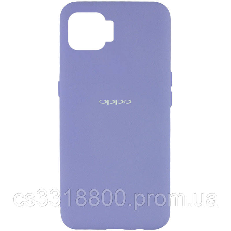 

Чехол Silicone Cover My Color Full Protective (A) для Oppo A73, Сиреневый / dasheen