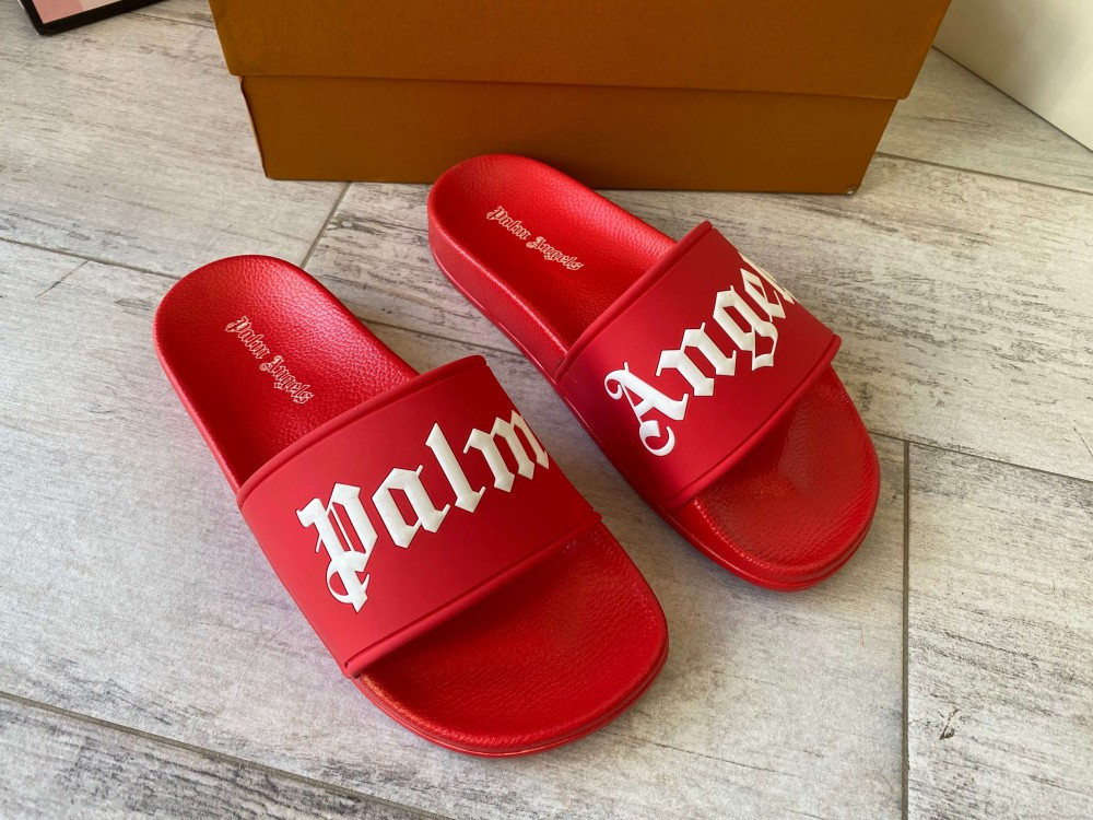 

Palm Angels Sliders Logo Red 44