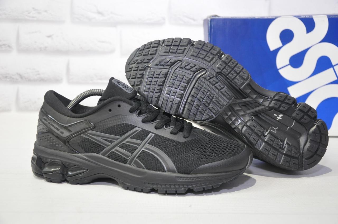 

Кроссовки мужские лёгкие сетка в стиле Asics Gel Lyte черные 44, Черный