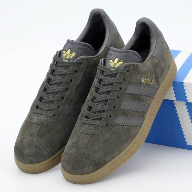 

Мужские кроссовки в стиле Adidas Gazelle OG, хаки, Вьетнам 42