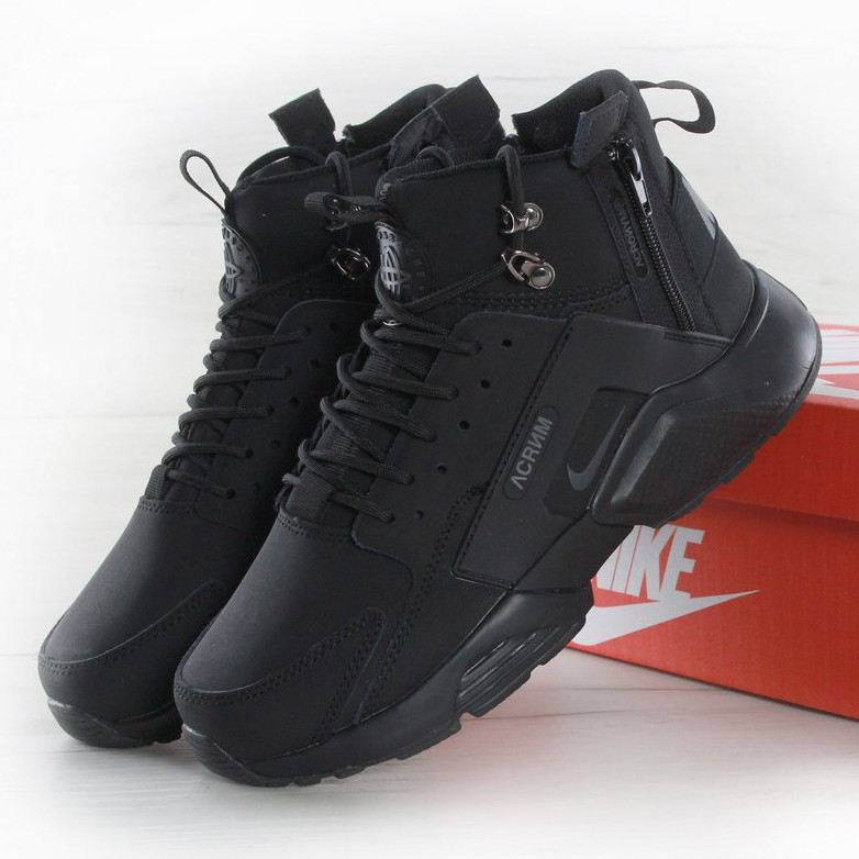 

Мужские кроссовки в стиле Nike Air Huarache x ACRONYM City MID, черный, Вьетнам 43