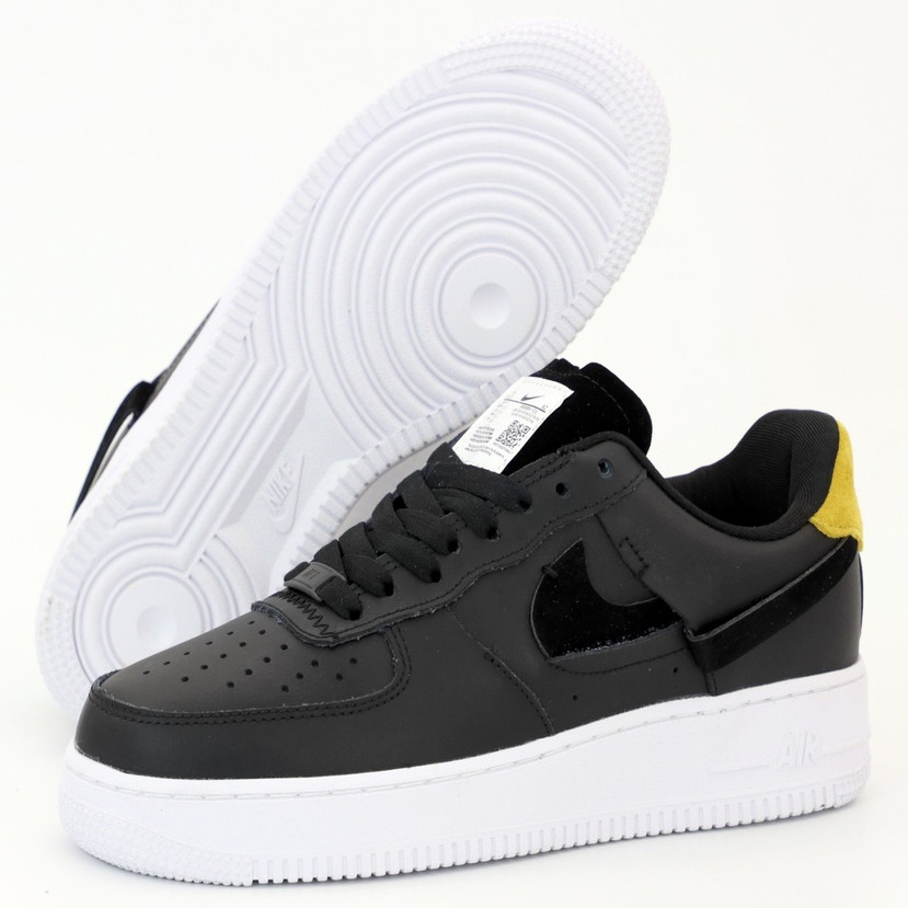 

Женские кроссовки в стиле Nike Air Force 1 Low, кожа, черный, Вьетнам 38