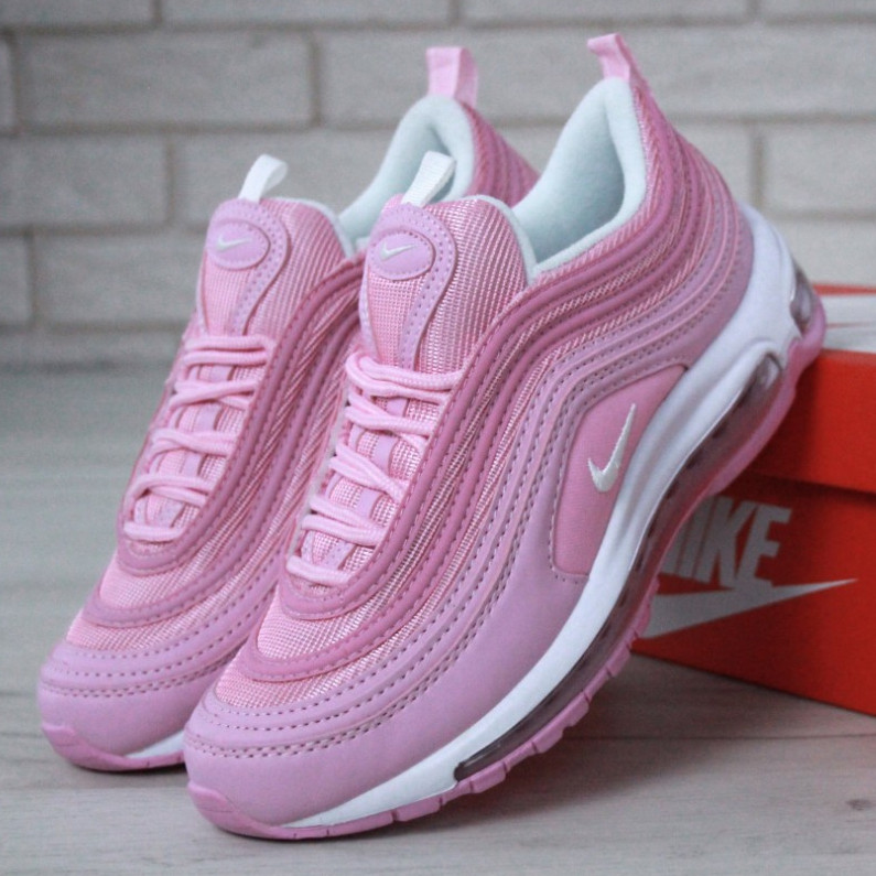 

Женские кроссовки в стиле Nike Air Max 97, розовый, Вьетнам 38