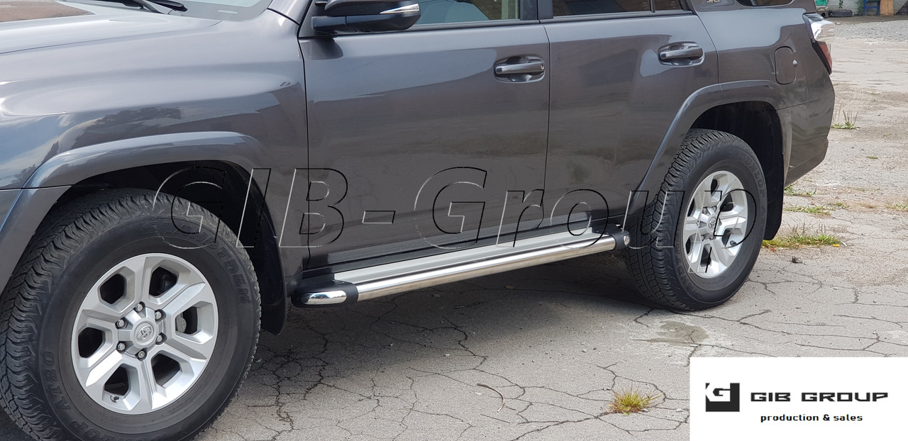 

Пороги боковые труба с листом Toyota 4Runner 5 (2014+) D42