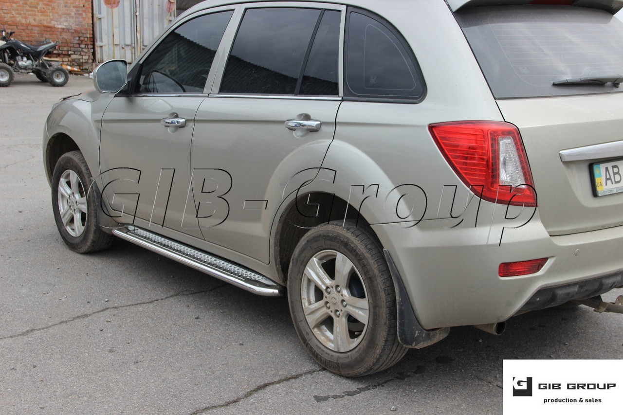 

Пороги боковые труба с листом Lifan X60 (13+) D60