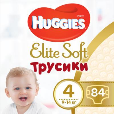 

Подгузник Huggies Elite Soft Pants L размер 4 (9-14 кг) Box 84 шт (5029053547107)