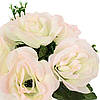Букет искусственный "Розы бордюр" 6 цветков, 7 см, 23 см (10 видов), фото 3