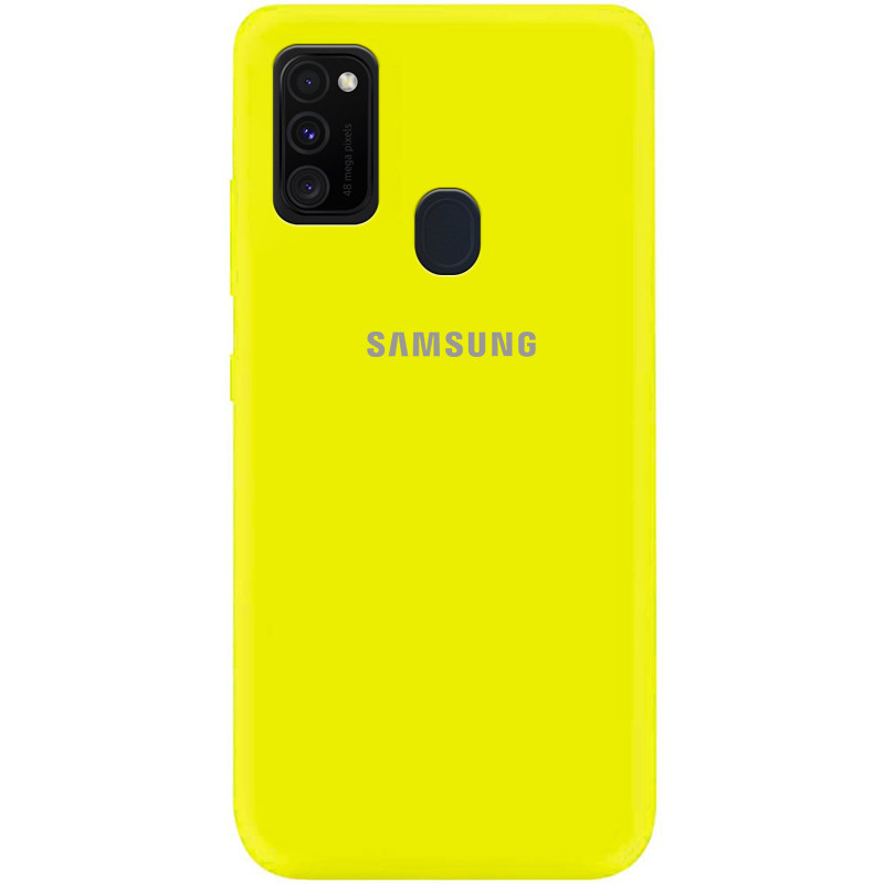 

Чехол Silicone Cover My Color Full Protective (A) для Samsung Galaxy M30s / M21 Желтый / Flash